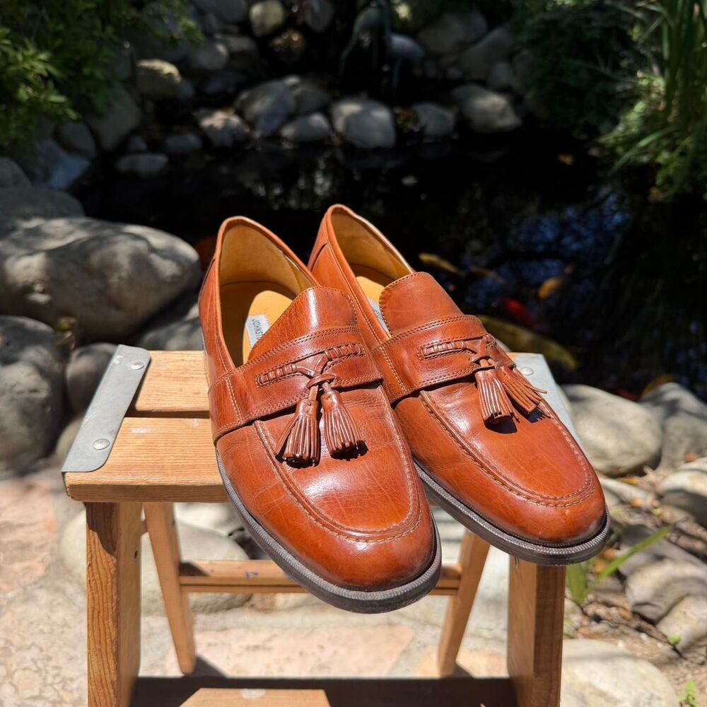 Johnston-murphy Men's Brown and Tan Loafers